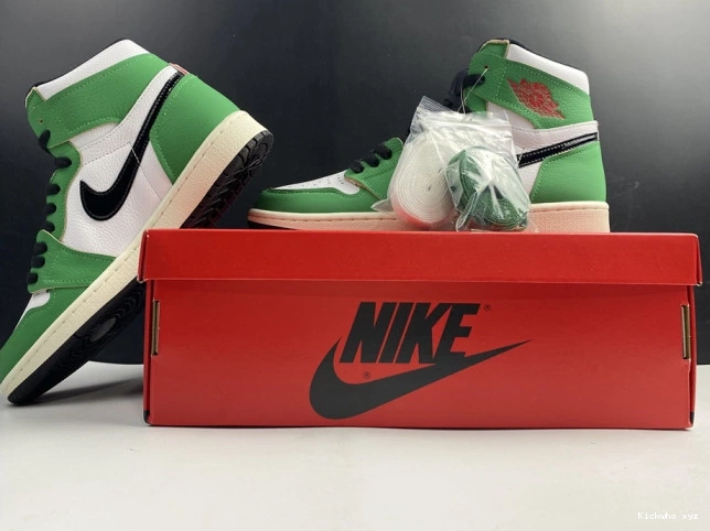 Jordan Green Retro 1 Lucky Air High DB4612-300 0703